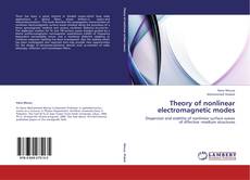 Bookcover of Theory of nonlinear electromagnetic modes