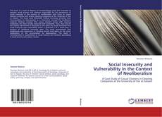 Capa do livro de Social Insecurity and Vulnerability in the Context of Neoliberalism 