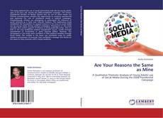 Are Your Reasons the Same as Mine kitap kapağı