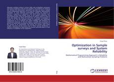 Optimization in Sample surveys and System Reliability kitap kapağı