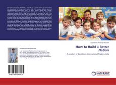 Copertina di How to Build a Better Nation