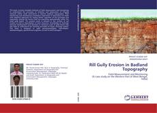 Capa do livro de Rill Gully Erosion in Badland Topography 