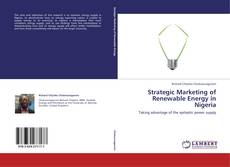 Capa do livro de Strategic Marketing of Renewable Energy in Nigeria 