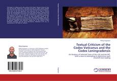 Portada del libro de Textual Criticism of the Codex Vaticanus and the Codex Leningradensis