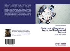Capa do livro de Performance Management System and Psychological Contract 