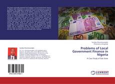 Portada del libro de Problems of Local Government Finance in Nigeria