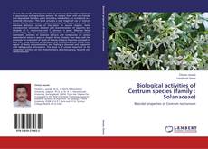 Biological activities of Cestrum species (family : Solanaceae)的封面