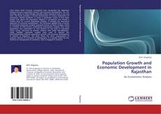 Buchcover von Population Growth and Economic Development in Rajasthan