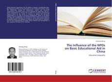 Capa do livro de The Influence of the NPOs on Basic Educational Aid in China 