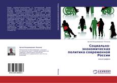 Capa do livro de Социально-экономическая политика современной России 