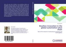 Copertina di Brazilian innovation in the global automotive value chain