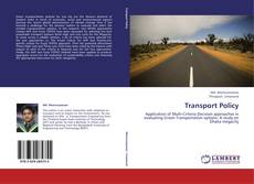 Bookcover of Transport Policy