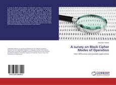 Buchcover von A survey on Block Cipher Modes of Operation