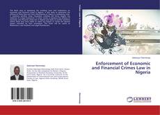 Capa do livro de Enforcement of Economic and Financial Crimes Law in Nigeria 