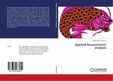 Capa do livro de Applied bioeconomic analysis 