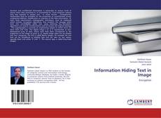 Bookcover of Information Hiding Text in Image