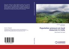 Buchcover von Population pressure on land resources in India