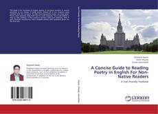 Capa do livro de A  Concise Guide to Reading Poetry in English For Non-Native Readers 