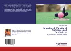 Buchcover von Isoperimetric Variational Techniques and Applications