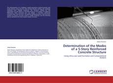 Bookcover of Determination of the Modes of a 5-Story Reinforced Concrete Structure