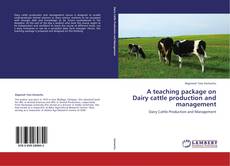 Capa do livro de A teaching package on Dairy cattle production and management 