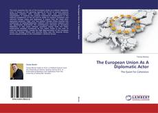 The European Union As A Diplomatic Actor kitap kapağı