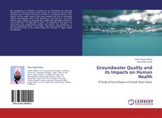 Portada del libro de Groundwater Quality and its Impacts on Human Health