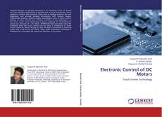 Copertina di Electronic Control of DC Motors