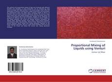 Buchcover von Proportional Mixing of Liquids using Venturi