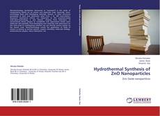 Portada del libro de Hydrothermal Synthesis of ZnO Nanoparticles