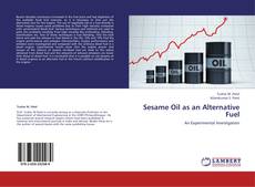 Buchcover von Sesame Oil as an Alternative Fuel