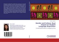 Обложка Gender and Culture: Dual Impact on Student Language Acquisition