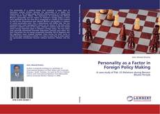 Capa do livro de Personality as a Factor in Foreign Policy Making 