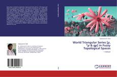 Buchcover von World Triangular Series [µ, *µ & gµ] in Fuzzy Topological Spaces