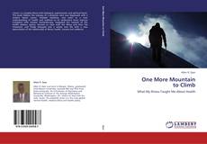 Capa do livro de One More Mountain   to Climb 