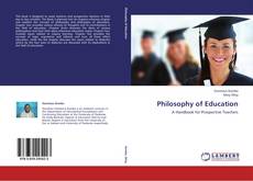 Philosophy of Education kitap kapağı