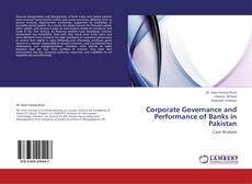 Portada del libro de Corporate Governance and Performance of Banks in Pakistan