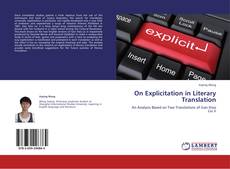 Обложка On Explicitation in Literary Translation