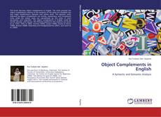 Bookcover of Object Complements in English