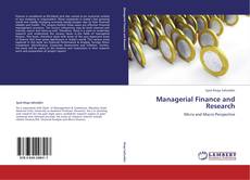 Bookcover of Managerial Finance and Research