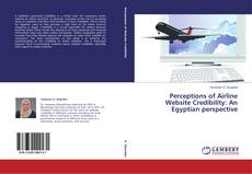 Capa do livro de Perceptions of Airline Website Credibility: An Egyptian perspective 
