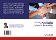 Capa do livro de Community Participation for Immunization Programme Sustainability 