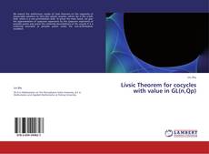 Bookcover of Livsic Theorem for cocycles with value in GL(n,Qp)
