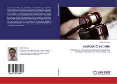 Couverture de Judicial Creativity