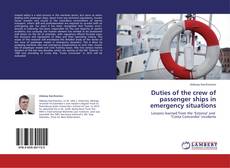Copertina di Duties of the crew of passenger ships in emergency situations