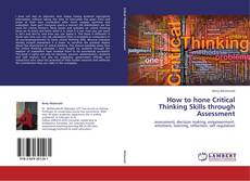 How to hone Critical Thinking Skills through Assessment kitap kapağı
