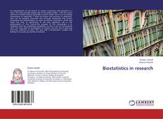Biostatistics in research kitap kapağı