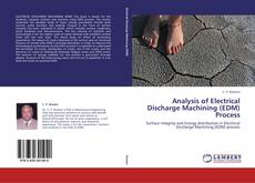 Capa do livro de Analysis of Electrical Discharge Machining (EDM) Process 