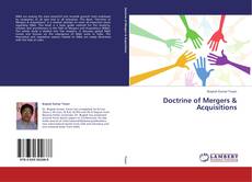 Capa do livro de Doctrine of Mergers & Acquisitions 