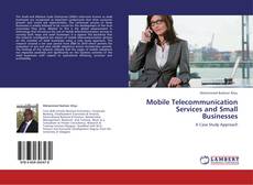 Capa do livro de Mobile Telecommunication Services and Small Businesses 